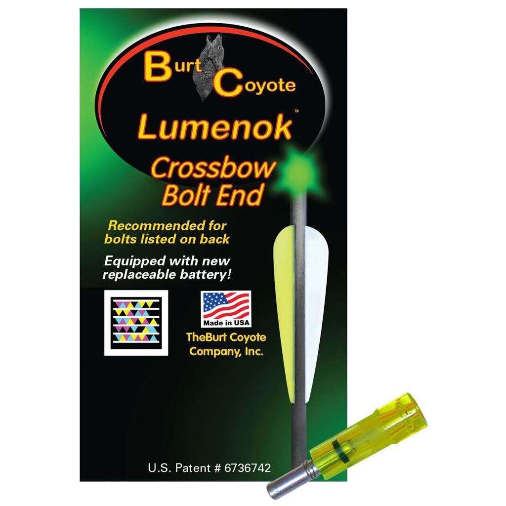 Lumenok Crossbow Nock Green Gold Tip Moon 3 Pack