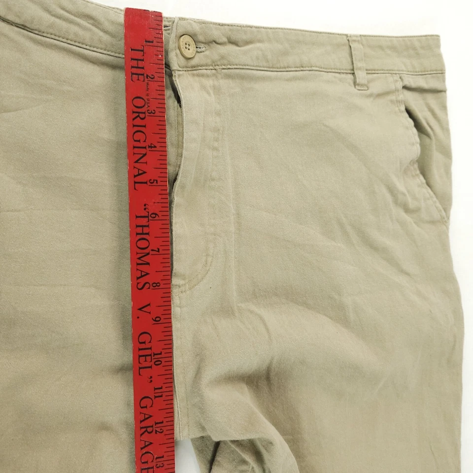 Pantalones Cortos Galaxy Harvic Para Hombre 42 Beige Tostado Bermudas Informales Calce Relajado Elastizados Playa Foto 4 de 4