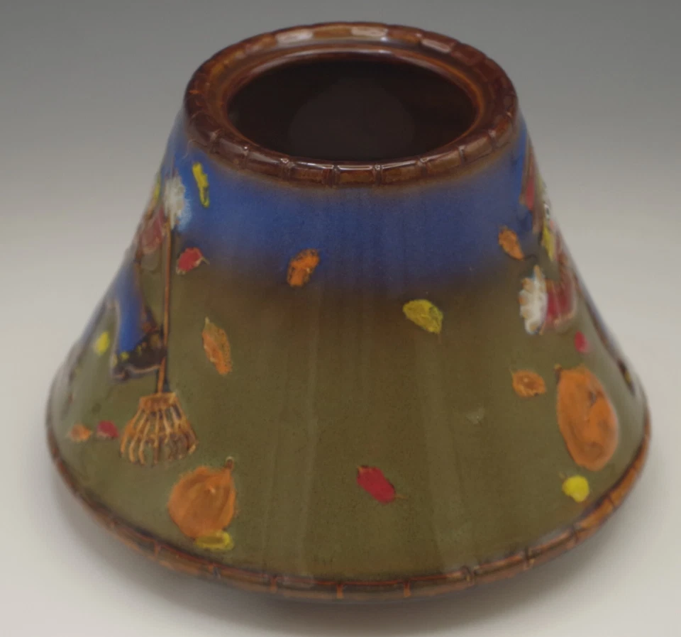 YANKEE CANDLE VINTAGE JACK O LANTERN PUMPKINS CANDLE SHADE TOPPER - Image 4 of 4