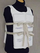 1912 RMS Titanic Fosbery Life Jacket Replica, original Linen material and design