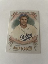 2021 ROY CAMPANELLA TOPPS ALLEN & GINTER CARD #42 BROOKLYN DODGERS 