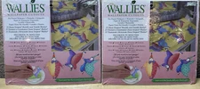 2 Sets Of Circus Clowns Wallies 25 Ct Each Wallpaper Cutouts Easy Wet & Apply