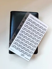 Emergency Fund Savings Challenge Dashboard Budget Binder Insert Water Resistant