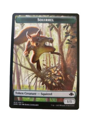 1x Squirrel Token (013/014) Dominaria Remastered MTG Magic the Gathering NM  | eBay