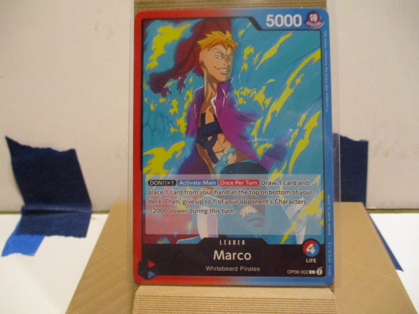 One Piece Card Game Marco OP08-002