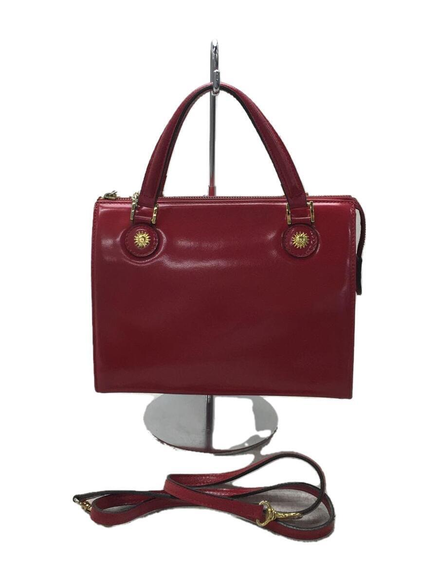 Gianni Versace レッドバッグ GIANNI VERSACE handbag enamel RED from Japan | eBay