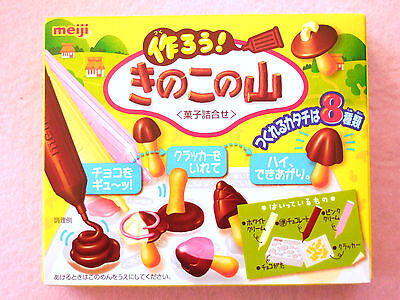 Meiji Let S Make Kinoko No Yama Mushroom Shape Chocolate Making Kit Japan Candy Ebay