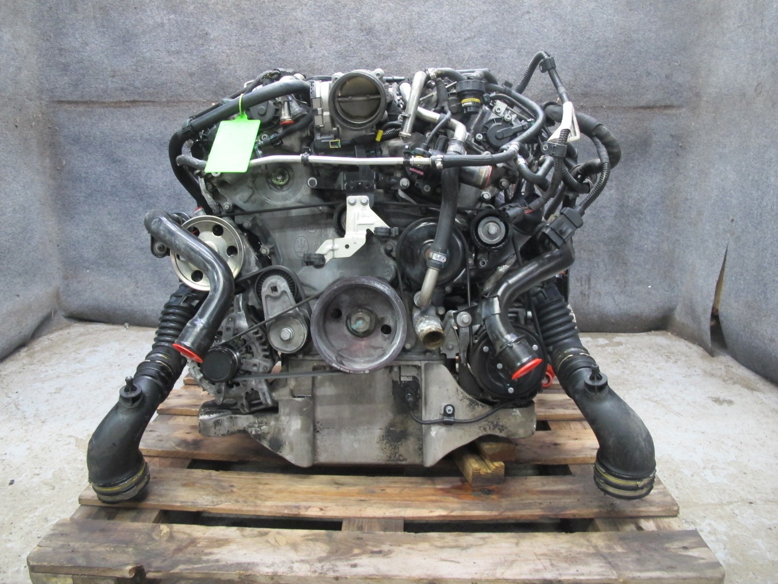 14-17 MASERATI GHIBLI M157 SQ4 3.0L F160 AWD A/T TWIN TURBO ENGINE 126K VIDEO