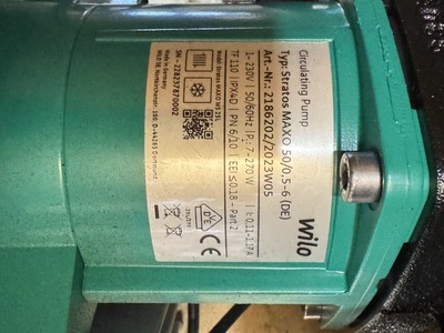  Wilo Stratos Maxo 50/0,5-6 zum Verkauf an.