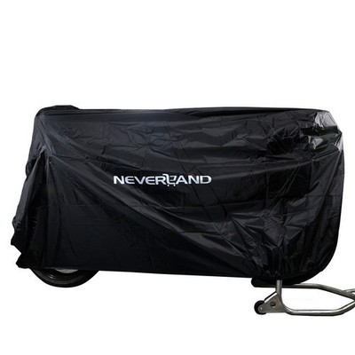 NEVERLAND 245cm Motorrad Abdeckplane Outdoor Motorradgarage 190T UV Wasserdicht