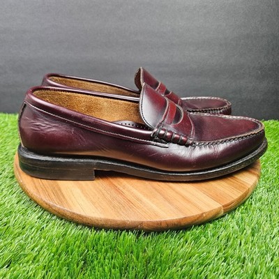 VINTAGE HANOVER MENS TUTONE LEATHER LOAFERS Sz-8.5 Hanover | Shoes | Vintage Hanover Mens Tutone Leather  main image 3