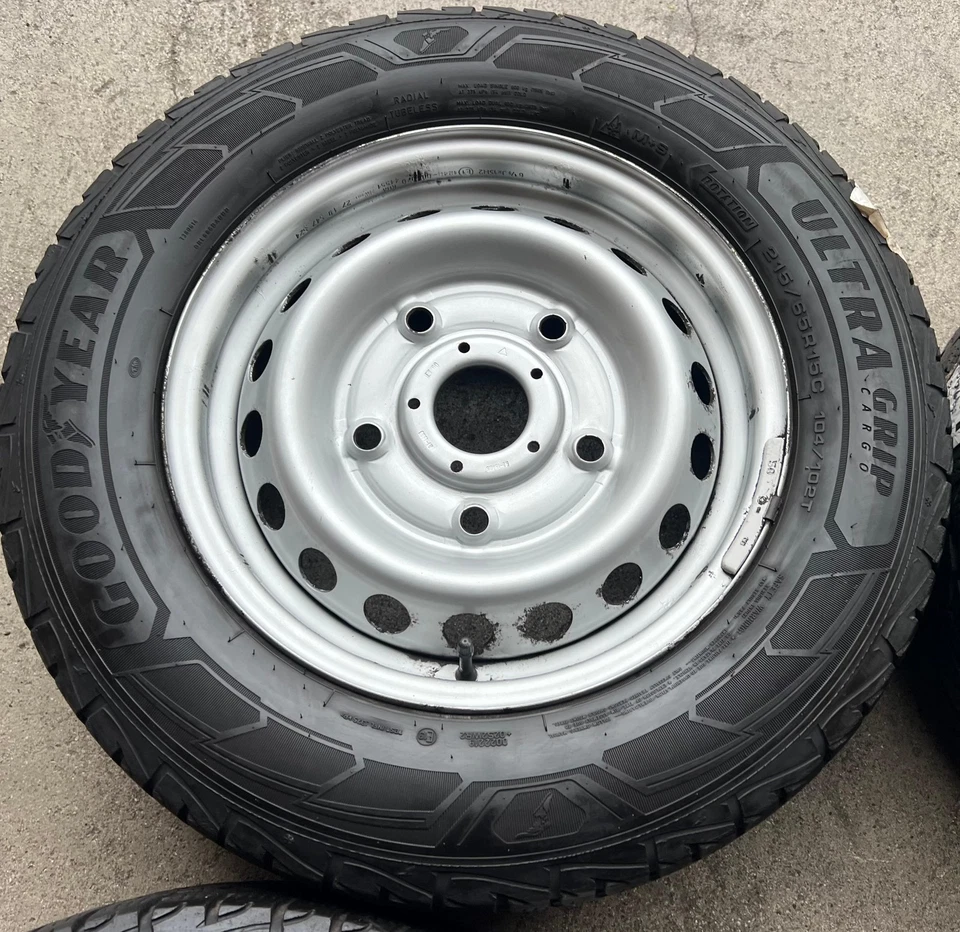 4 Original 15" Stahl Winterräder 2019 - Bild 4 von 4