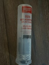 Milwaukee SDS Bit Adapter Spline Shank 48-03-3015