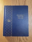 1948 - 1963 Franklin Half Dollars Complete Set (35 Coins) in Whitman Album