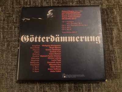 Richard Wagner   Götterdämmerung 4CD Box Set Complete Opera Classical CD Complet