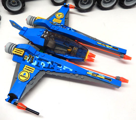 Lego 7066 Earth Defense HQ Space Alien Conquest 100% Complete