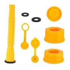 Zufoty Gas Can Spout Replacement, No-Spill Design Gas Can Nozzle with Flexible