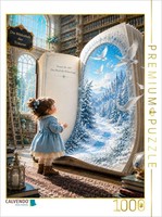 Calvendo Puzzle The First Winter Fairy Tale | 1000 Pieces, Finished Size 25.2 ×