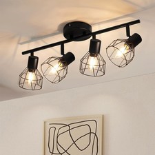 Käfig Lampe Schwarz /2/3/4 Flammig Schlaf Zi...