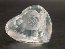 💎 Swarovski Kristall Herz SCS Mitglied Geschenk 2007 klar - Box Schwan gestempelt 💎