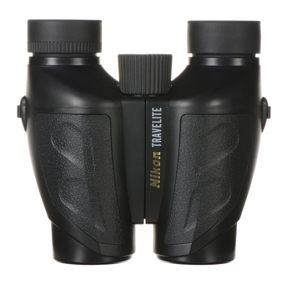 Бинокль Nikon 12x25 Travelite с 12-кратным увеличением (черный, отремонтированный) - Изображение 2 из 3