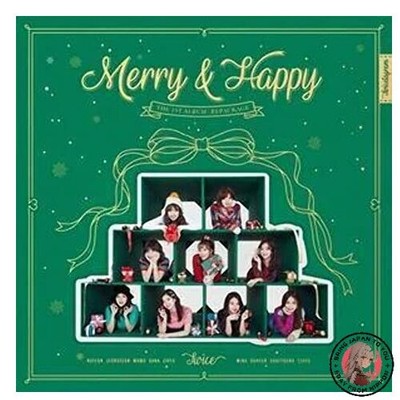 NEW Twice 1st Album Repackage - Merry Happy Random Version