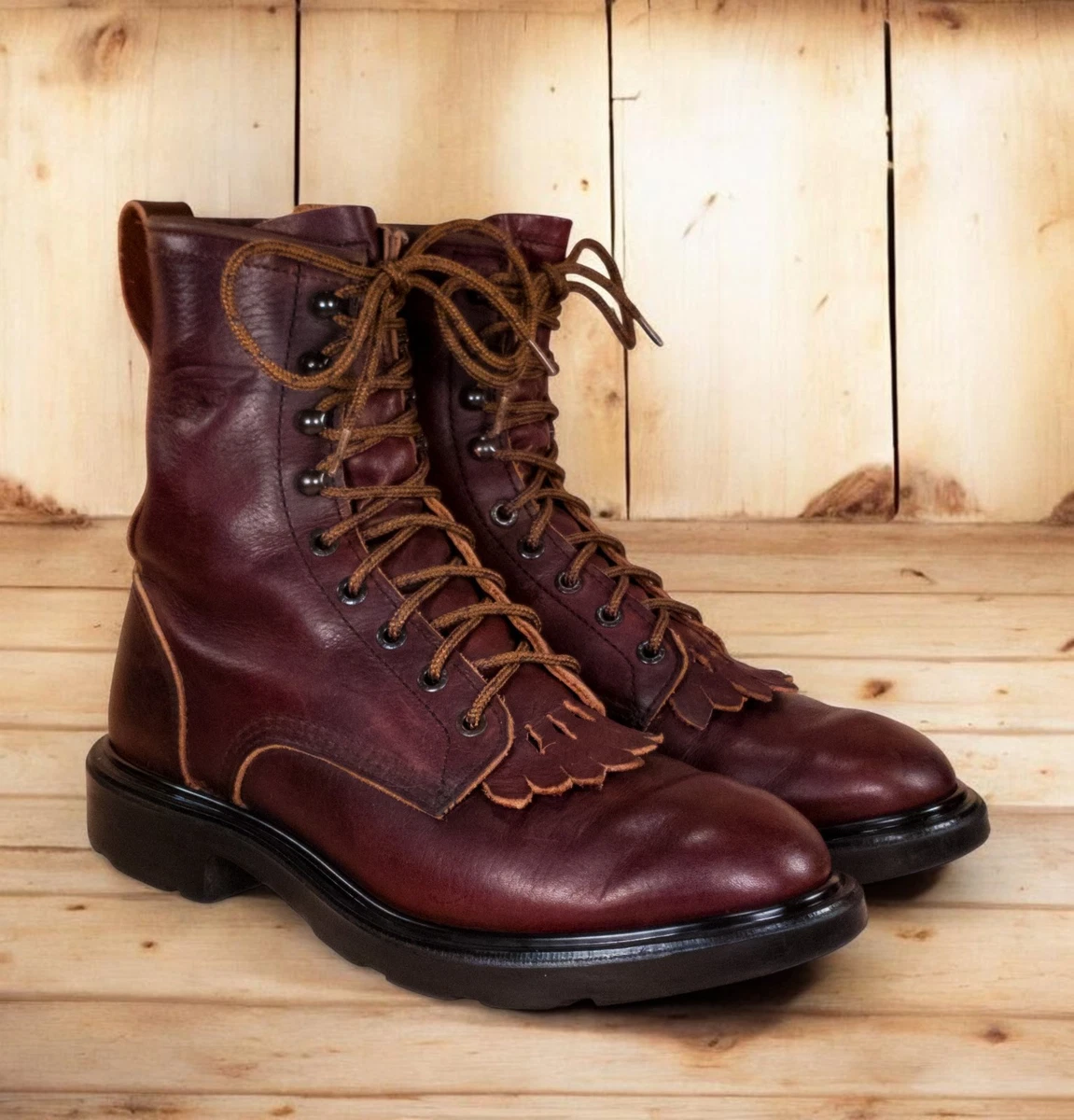 Red Wing Shoes Men's Lace Up Western for Sale - Shop New & Used