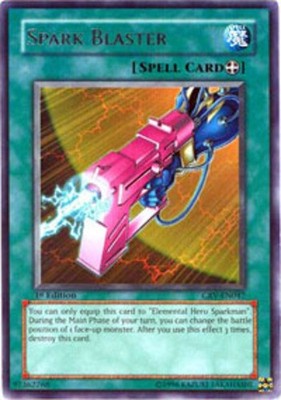 Spark Blaster - CRV-EN047 - Rare - 1st Edition - Moderately Played