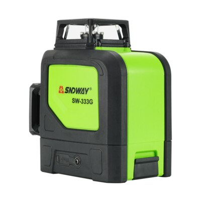 Green Beam Laser Level 3D 12 Lines 360 Degree Vertical Horizontal Self Leveling