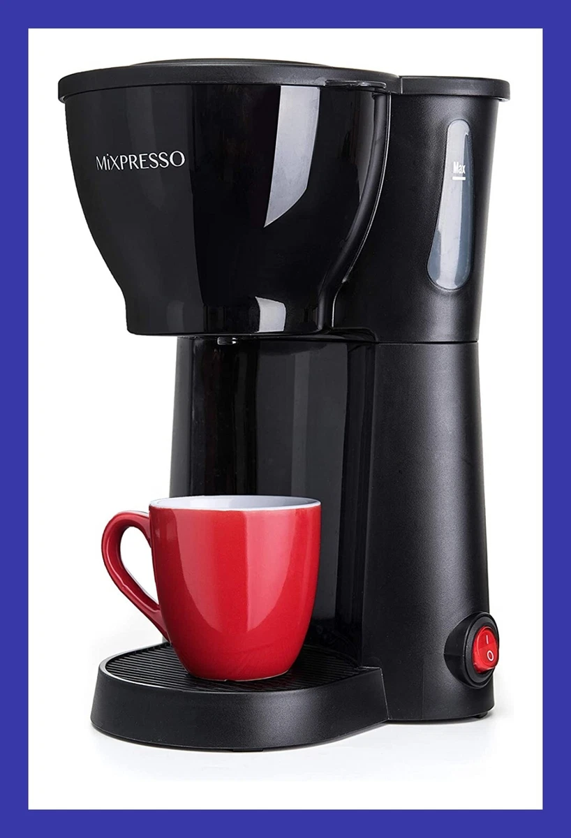 Single Serve Coffee Maker One Cup Small Personal Brew With Brewing