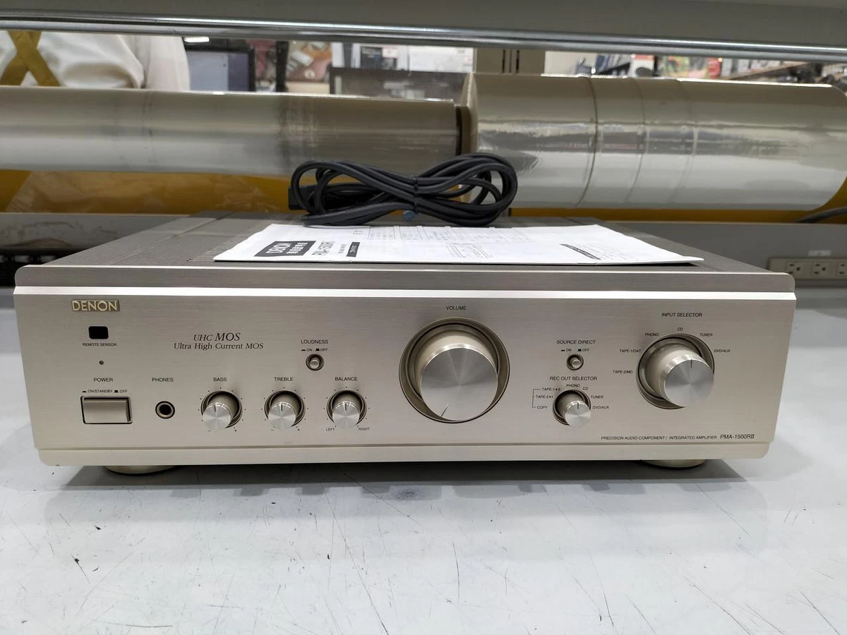 Denon PMA-1500R UHC MOS Precision Audio Component Amplifier-Used-Good condition