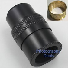 Brass M42 to M42 Mount 36mm-90mm Adjustable Focusing Helicoid Adapter Macro Tube