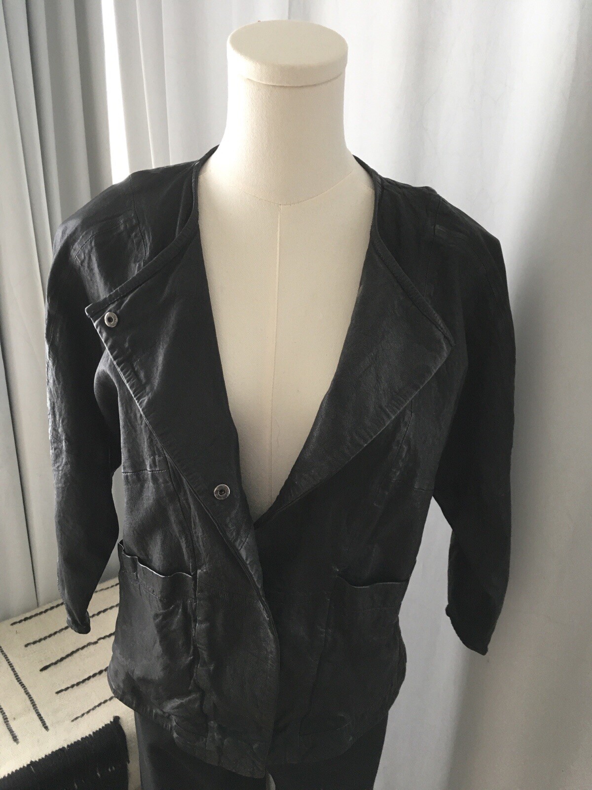 Humanoid Leather Jacket - image 2
