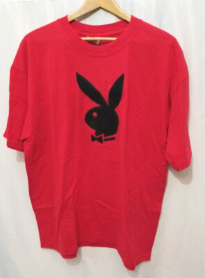 Vintage RARE Playboy Raised Velvet Bunny Logo Double Stitch 1970