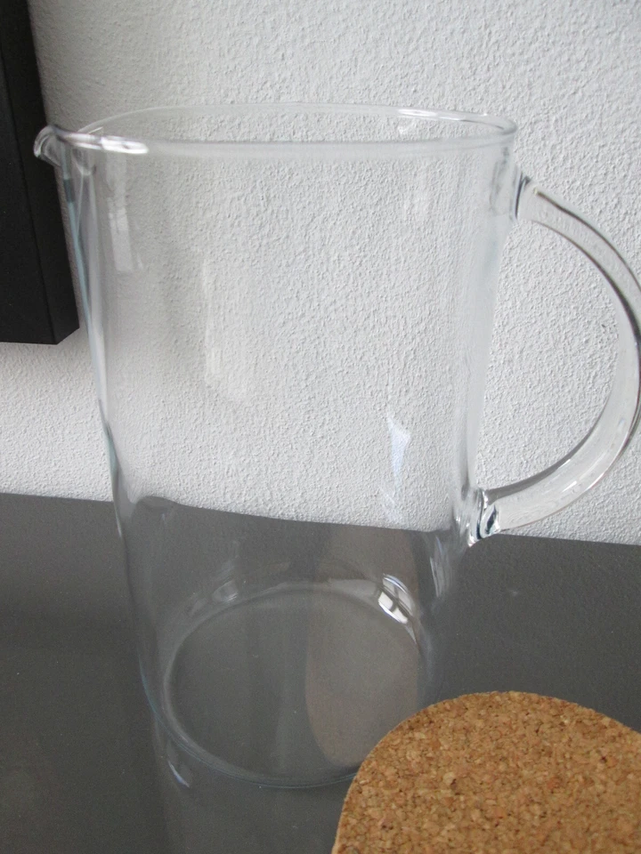 IKEA Glaskanne Glaskrug Glaskaraffe Krug Saftkrug Wasserkrug Milchkrug Kanne - Bild 4 von 4