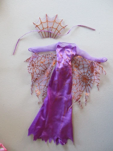 MATTEL BARBIE FASHION HALLOWEEN PRINCESS PURPLE DRESS TB-249