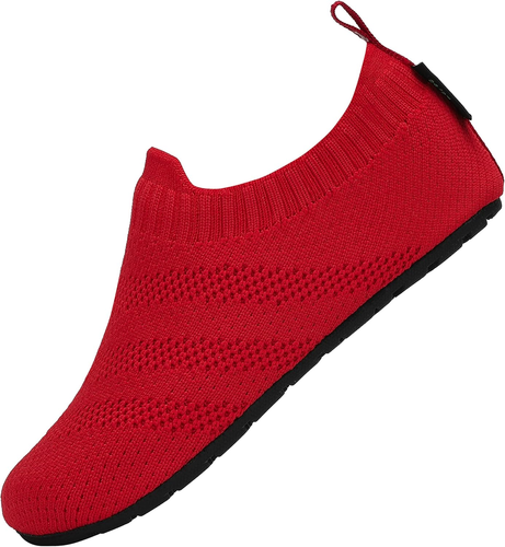 SAGUARO Hausschuhe Leicht Baruss Pantoffeln Rutschfest Atmungsaktives Slippers F