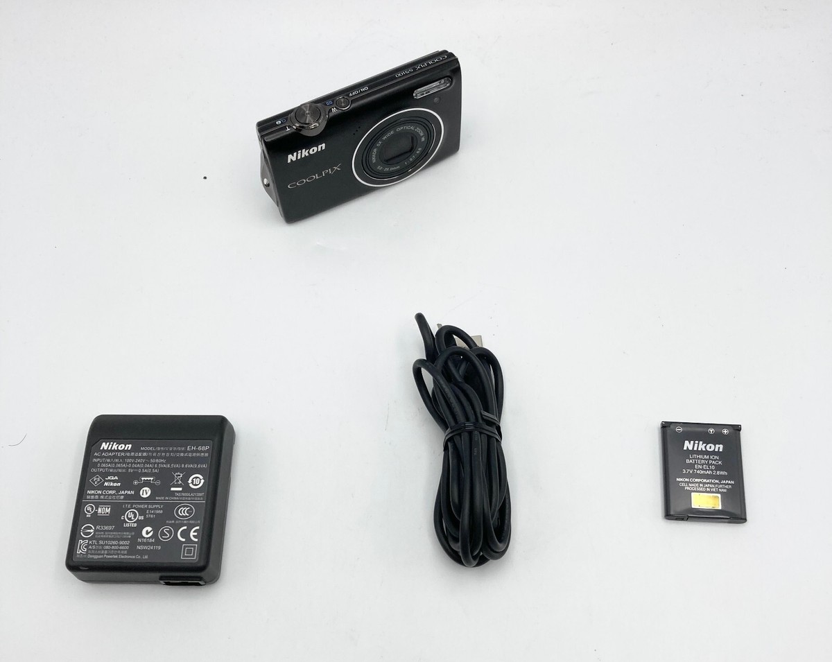 Nikon COOLPIX S5100 Black 12.2MP Digital Camera From Japan Nikon COOLPIX S5100 Black 12.2MP Digital Camera From Japan