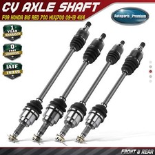 Front Rear Cv Axle Assy For Honda Big Red 700 Muv700 2009 2010 2011 2012 2013