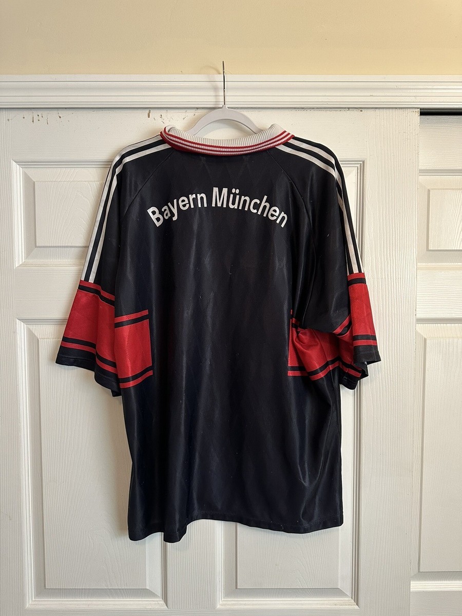 FC Bayern Munich Jersey Mens XXL Blue Opel (L On Front Is