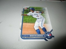 Martin Gimenez 2022 1st Bowman RC #BP-97