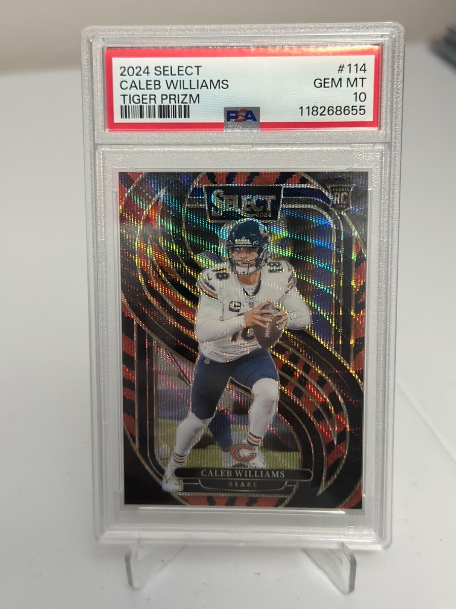 2024 Select Caleb Williams Tiger Prizm PSA 10 POP 1 Bears RC | eBay