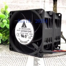Delta GFR0812HE 12V 9.5A 8cm2 line thick line 30,000 RPM dual motor violent fan