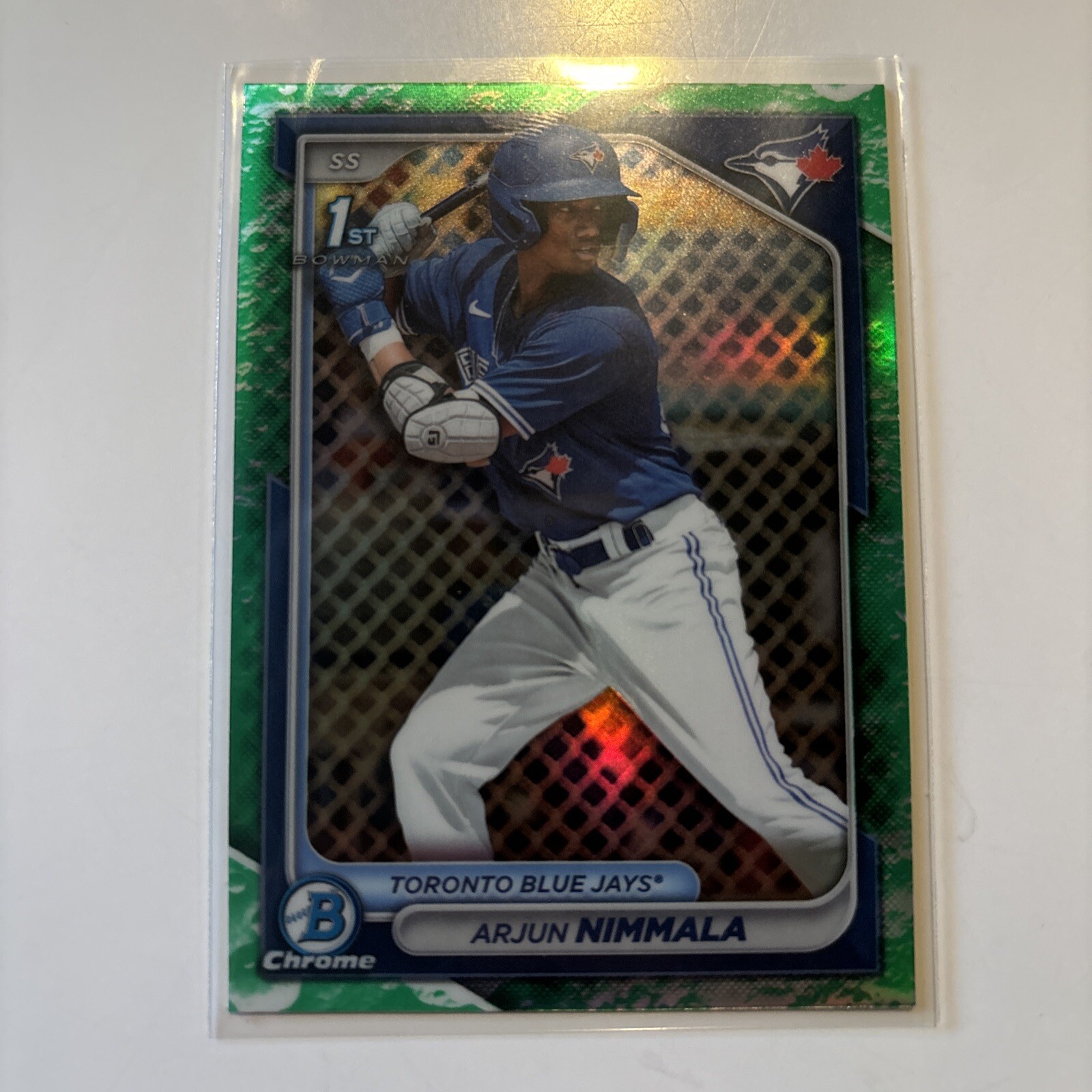 2024 Bowman Chrome Arjun Nimmala BCP-142 Lunar Glow