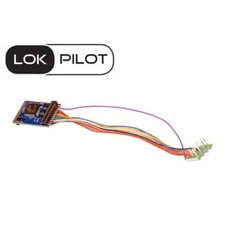 NEW ESU 59610 LokPilot 5 DCC/MM/SX/M4 Mobile Decoder 8 -pin harness plug NEM652
