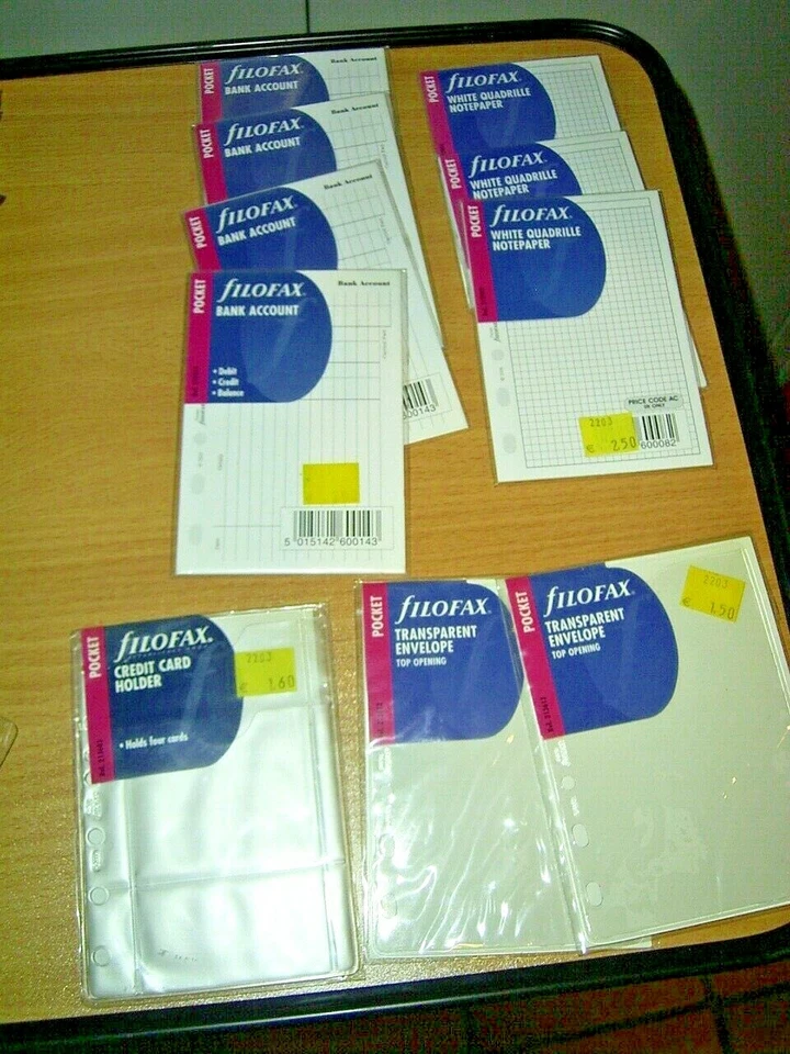 *EPHEMERA*  Großes Lot FILOFAX Zubehör - Bild 2 von 4