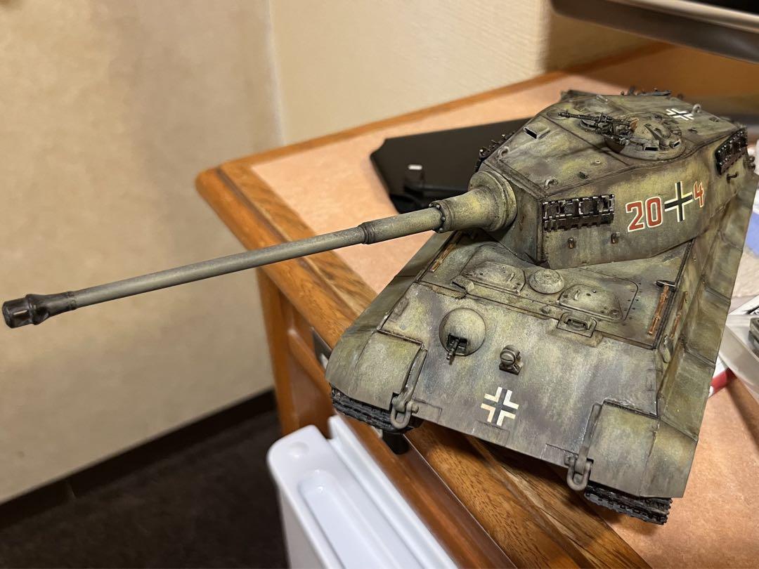 Built & Painted Tamiya 1/35 King Tiger Panzer VI German Army Tank eBay