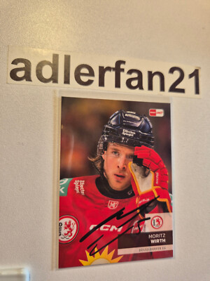 DEL 24-25 2024-2025 SIGNIERT Moritz Wirth Düsseldorfer EG