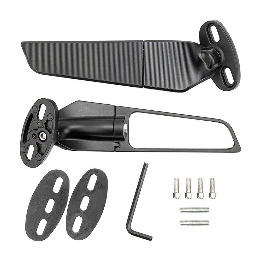 For Kawasaki NINJA ZX10R ZX6R Z636 ZX6RR Wind Swivel Wing For Kawasaki NINJA ZX10R ZX6R Z636 ZX6RR Wind Swivel Wing