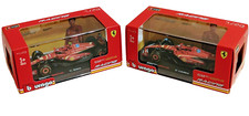 Bburago F1 Ferrari Racing  16 Leclerc/ 55 Sainz  1:43 scale  Set of 2 Cars